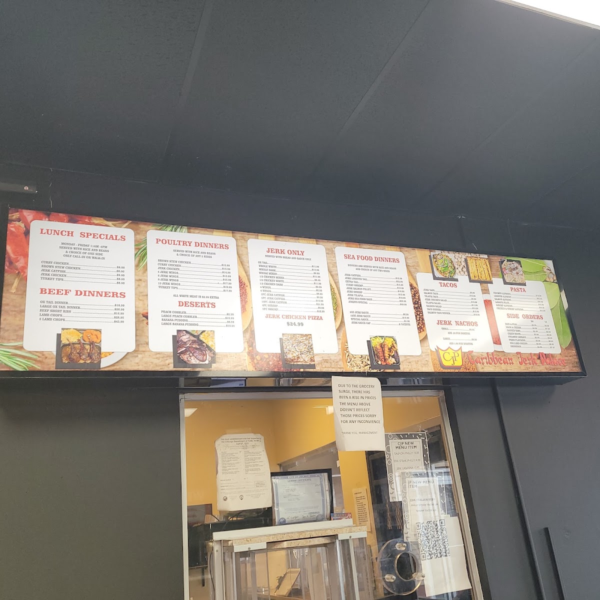 Jordan Jerk Palace III Menu - Image 6